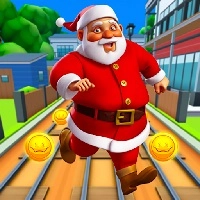 santa_city_run_street ហ្គេម